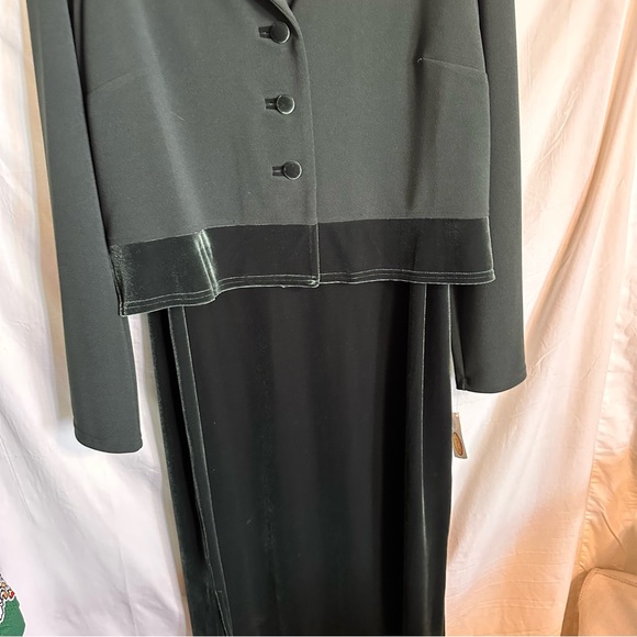 Talbots Women’s Green Dress w/ Jacket - Picture 3 of 13